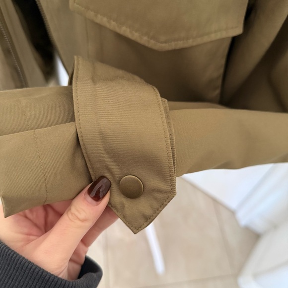 Zara Utility Style Army Jacket - Picture 2 of 4